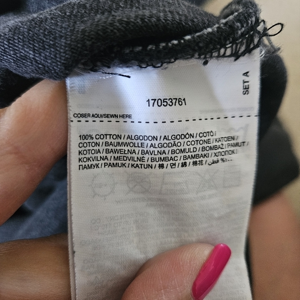 Mango Long Denim Dungarees Black S - Picture 5 of 9